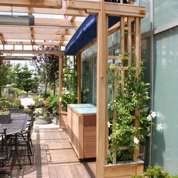 NYC Rooftop Pergola - Pergolas