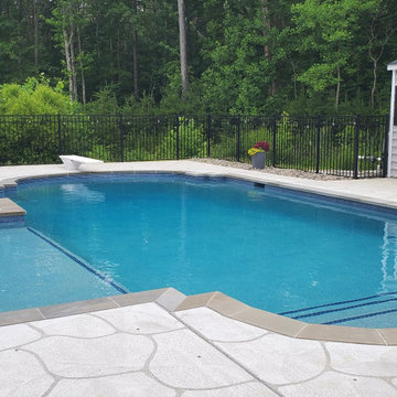 Swimming Pool Build in Mechanicsville, MD - JA - Wise Pool & Spa