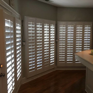 Waterproof Bathroom Window Treatments-Polywood Shutters