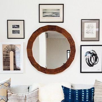 Indigo-Infused Living Room Makeover for Erica Chan Coffman of Honestly WTF