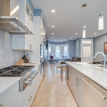 Contemporary Open Kitchen