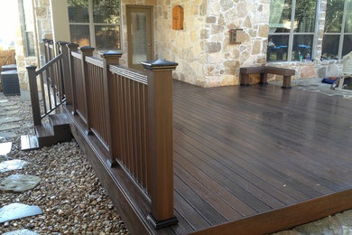Inspiration for a craftsman porch remodel in Austin