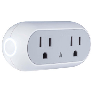 Smart Dual Plug WiFi Remote App Control for Lights and Appliances