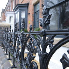 Outside front