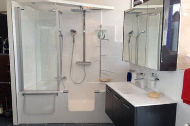 Modernes Badezimmer in Hamburg