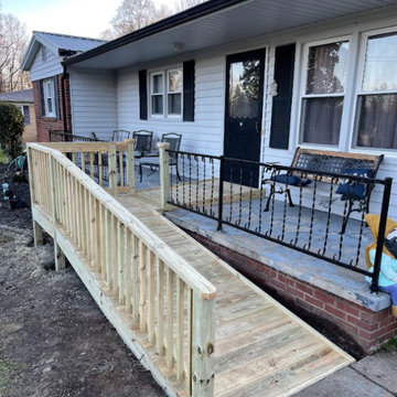 Custom Wheelchair Accessible Ramp | Decking