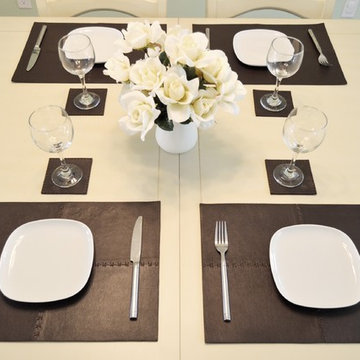 High End Leather Placemats and Coasters