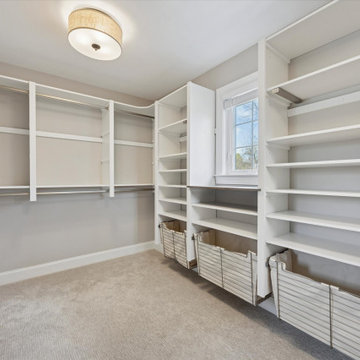 Collegeville His and Her Shared Large Walk In Closet