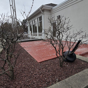 Gas Firepit Installation for Commercial Hotel Property