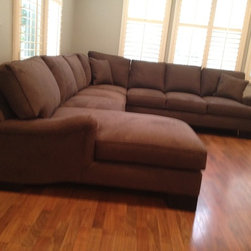 "Natalie" (as a Pillowback) - Sectional Sofas