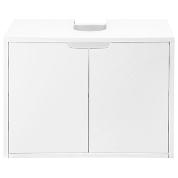 Boston 25" Storage Cabinet, Glossy White
