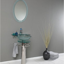 Powder room vanity