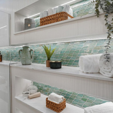 Primary Bath With a Built-in Spa