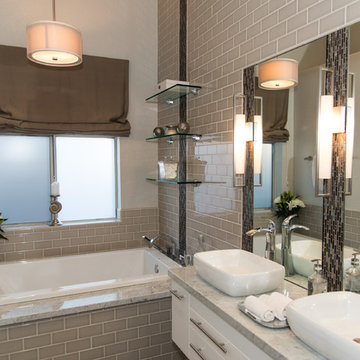 Glendale Contemporary Master Bathroom