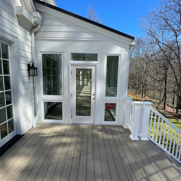 Custom Porch with Screen Room, Alpharetta, GA