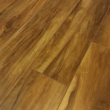 Handscraped Champagne 12MM HDF Laminate Flooring