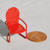 Micro Retro Lawn Chair for Miniature Garden, Fairy Garden