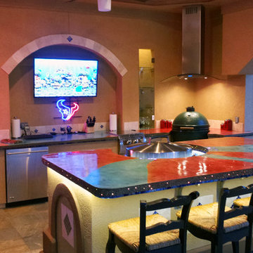 Outdoor Kitchen Installations with Evo Circular Cooktop