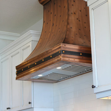 Held Residence Custom Copper Range Hood