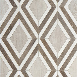 Sterling Row Argyle in Linen - Tile