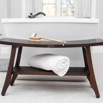 Rustic Elegance Master Bathroom Suite