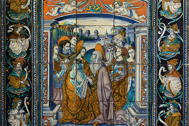 Visitación de María a su prima Isabel de Niculoso Pisano 1524