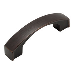 Cosmas - Cabinet Pull, 3" Hole Centers, Oil Rubbed Bronze, Set of 25 - Cabinet And Drawer Handle Pulls