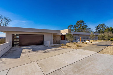 Example of a trendy home design design in San Francisco