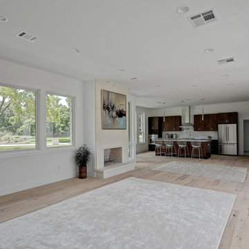 ATX Modern home - Reclaimed Ivory White Oak