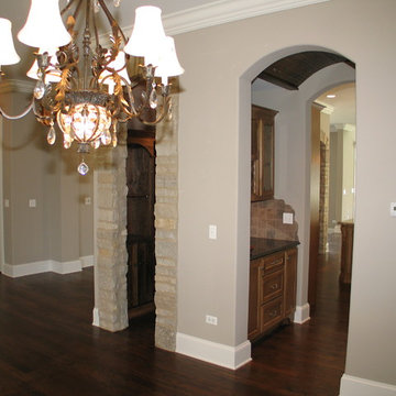 Custom Floor Plan By DJK Custom Homes In Downtown Naperville