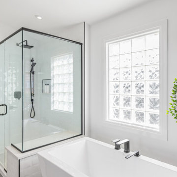 Witherspoon Project – A White & Modern Ensuite Design