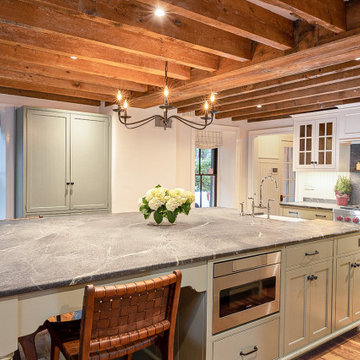 MODERN CONVIENCE IN A HISTORIC KITCHEN
