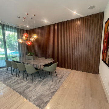 Wall Paneling + Hidden Door. Coral Gables, FL