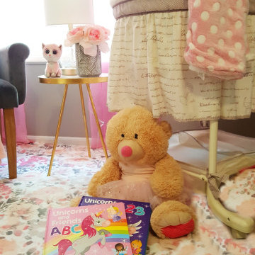Tiny Baby Girl Nursery (Tiny House Nursery)