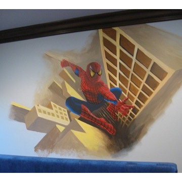 Action hero boy's room