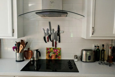 Trendy home design photo in Portland