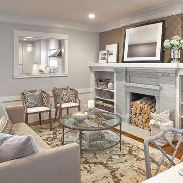 City Chic Livingroom - Lisa Furtado Interiors