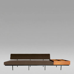 Sofa with Magazine Rack - Sofas
