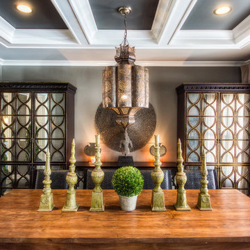 Ohio Riverfront Residence Dining Room