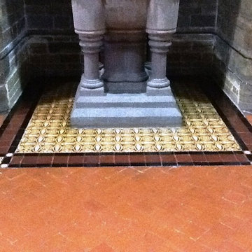 Restoring Victorian Quarry Tiles at St. Mary’s Church, Far Cotton
