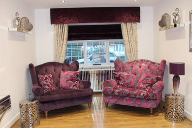 Photo of a contemporary living room in West Midlands.