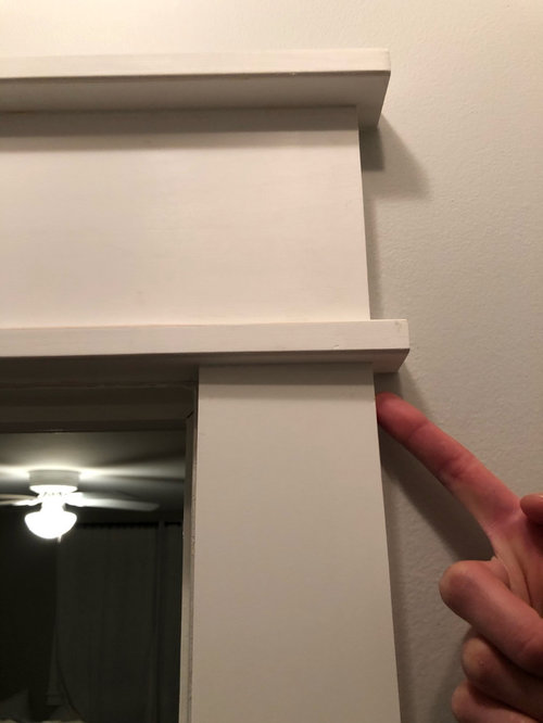 Reinforce Butt Joints on Door Casing