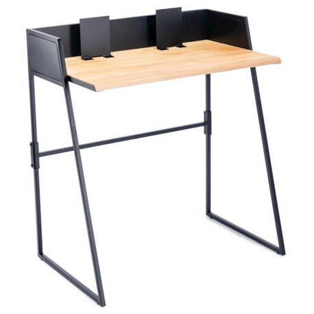 Boraam Aero Desk Set - Natural & Black