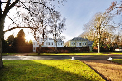 Example of a trendy home design design