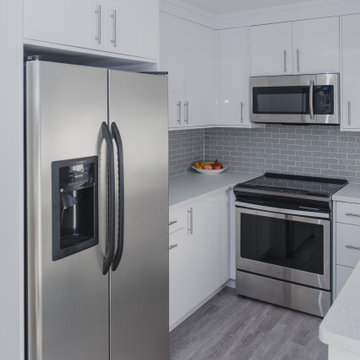 Clean Contemporary Custom Kitchen