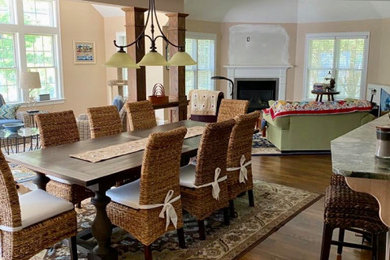 Dining room photo in Boston