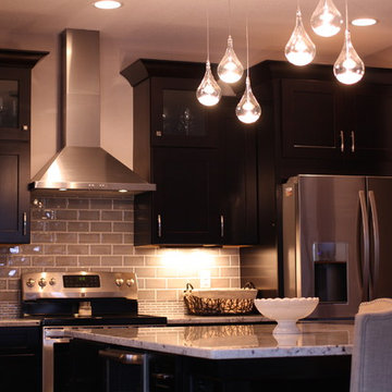 Transitional New Construction Kitchen