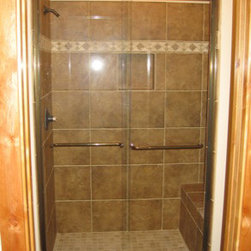 Semi Frameless Bypass (Sliding) Shower Doors - Shower Doors