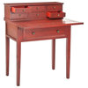 Safavieh Abigail Fold Down Desk, Egyptian Red