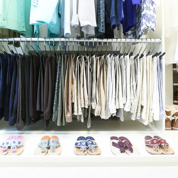 Organized Master Closet
